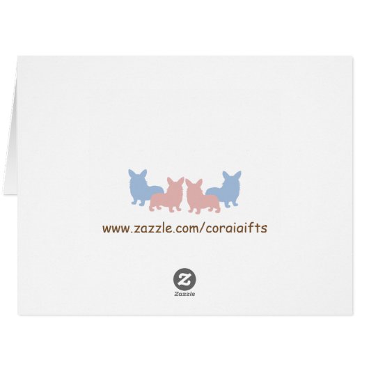 Your Love is Like Sunshine Welsh Corgi Valentine (Back Horizontal)