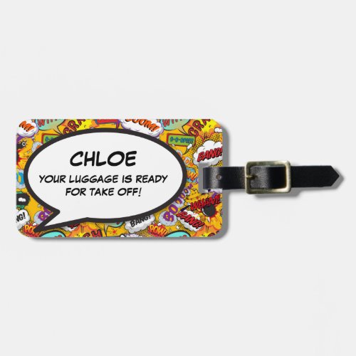YOUR LUGGAGE IS READY FOR TAKE OFF Your Message Luggage Tag