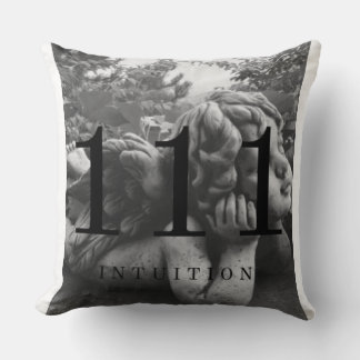 Your manifestation is coming, 111 throw pillow