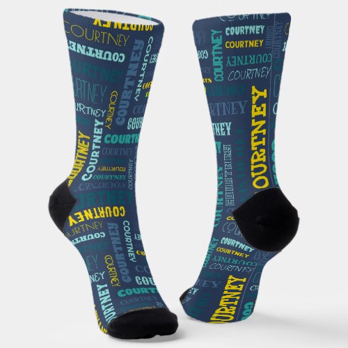 Your Medium Length Name is All Over These Socks