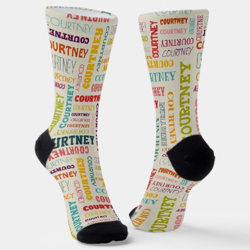 Your Medium Length Name is All Over These Socks