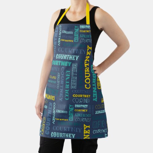 Your Medium Length Name is All Over This Apron
