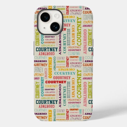 Your Medium Length Name is All Over This  Case_Mate iPhone 14 Case