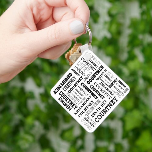 Your Medium Length Name is All Over This Keychain