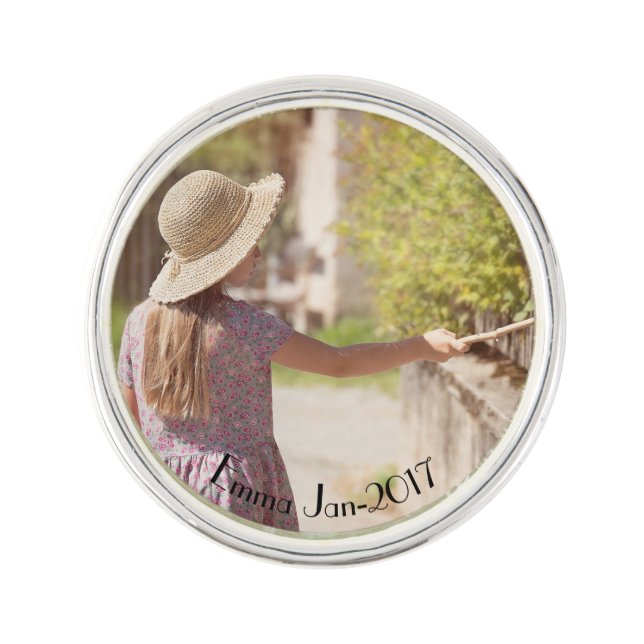 Your memoirs lapel pin (Front)