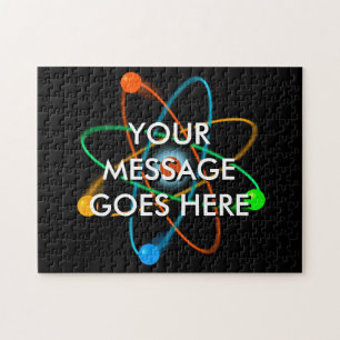 Your Message Atomic Structure Science Jigsaw Puzzle