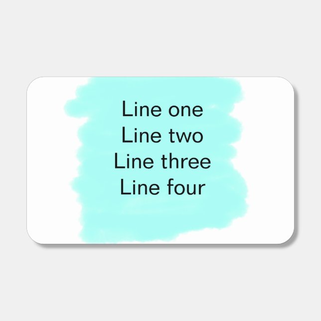 Your message here add text name monogram green  matchboxes (Front)