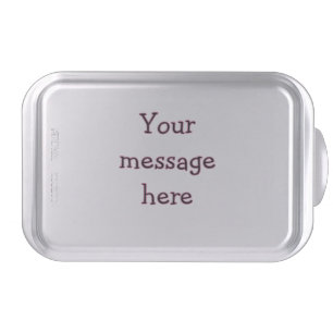 Your message here add text name monogram image quo cake pan