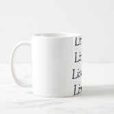 Hand Script Add Your Name Template Trendy Coffee Mug