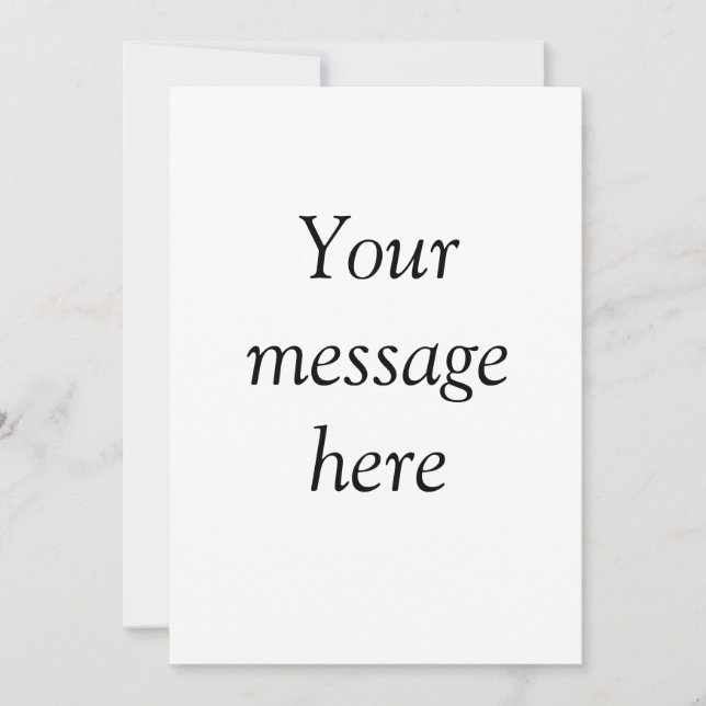 Your message here add text name monogram image quo holiday card (Front)