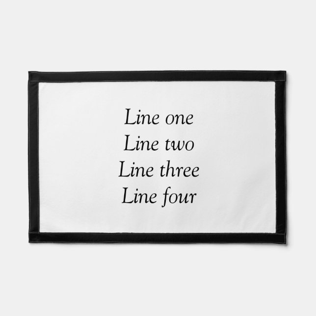 Your message here add text name monogram image quo pennant (Front)