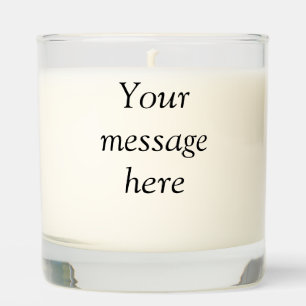 Your message here add text name monogram image quo scented candle