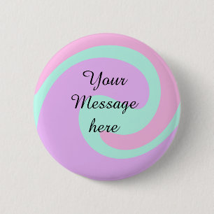 Your message here add text name monogram pink past button