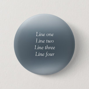 Your message here gray blue metallic background te button
