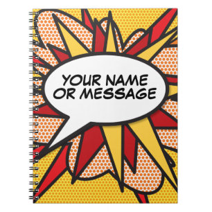 Your Message Speech Bubble Fun Retro Comic Book