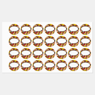 Your Message Speech Bubble Fun Retro Comic Book Labels