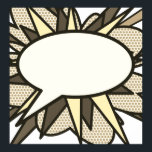 Your Message Speech Bubble Fun Retro Comic Book Poster<br><div class="desc">Add your own special message. Hand-write or use one of the great Zazzle fonts to add your message or name or the name of a loved one to create a unique gift. A fun, cool and trendy retro comic book pop art-inspired design that puts the wham, zap, pow into your...</div>