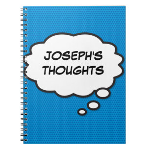 Your Message Thought Bubble Fun Retro Comic Book