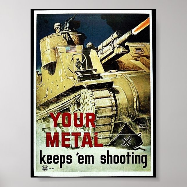 Your Metal Keep 'Em Shooting Poster (Front)