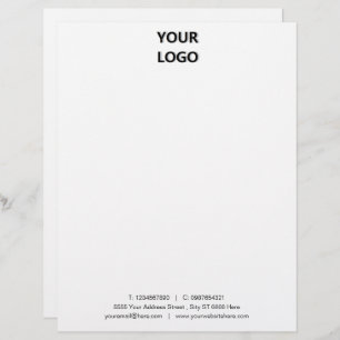 Your Modern Business Office Letterhead with Logo
