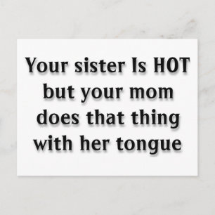 Your Mom Postcard