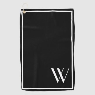 Your monogram in black&white 