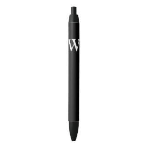 Your monogram in black&white pen