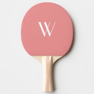 Your monogram in pink