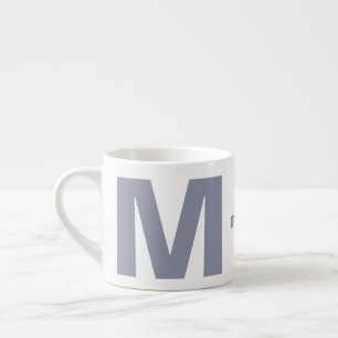 YOUR monogram & name espresso mug