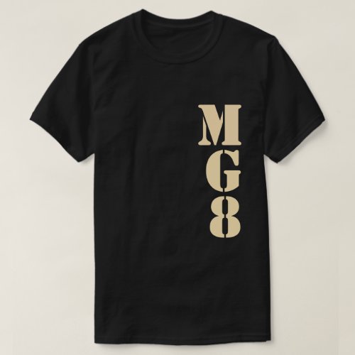 Your Monogram on Camouflage Decor T_Shirt