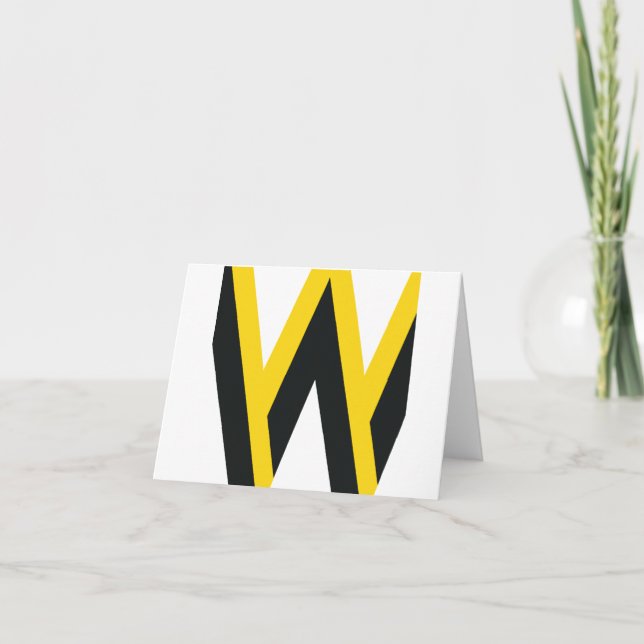 Your Motto Your Quotes Your Words Of Wisdom Thank You Card (Front)