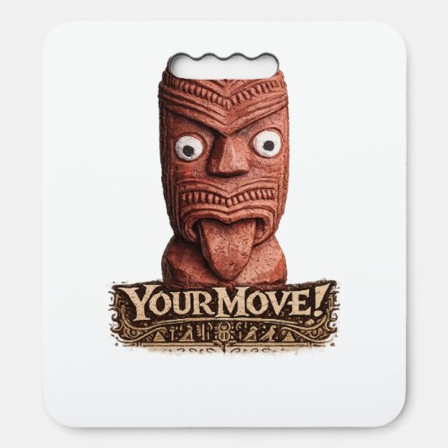 Your Move Tiki Game Day Stadium Seat Cushion
