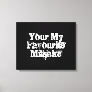 Your My Favourite Mitsake Canvas Print