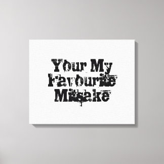 Your My Favourite Mitsake Canvas Print