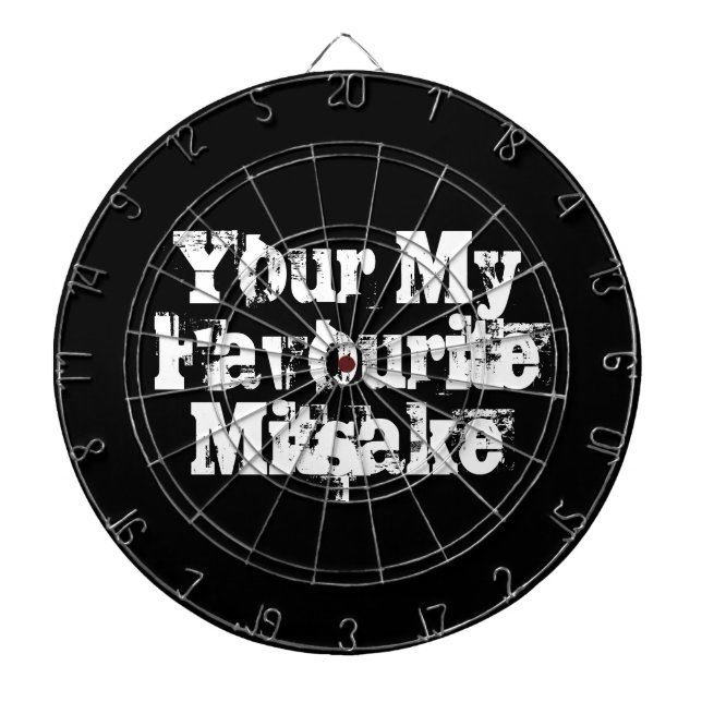 Your My Favourite Mitsake Dartboard (Front)