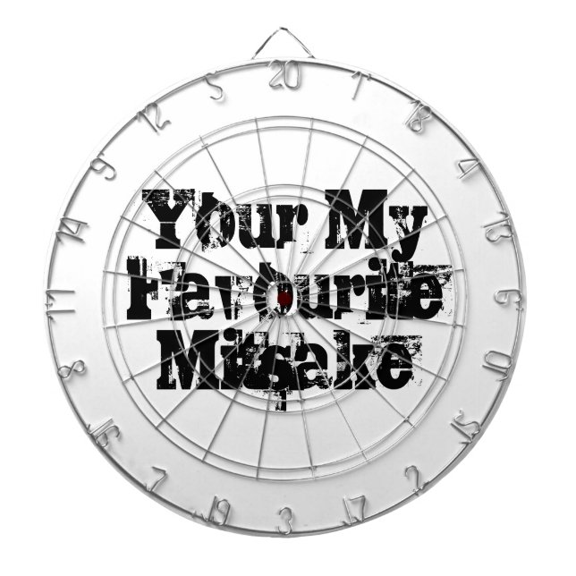 Your My Favourite Mitsake Dartboard (Front)