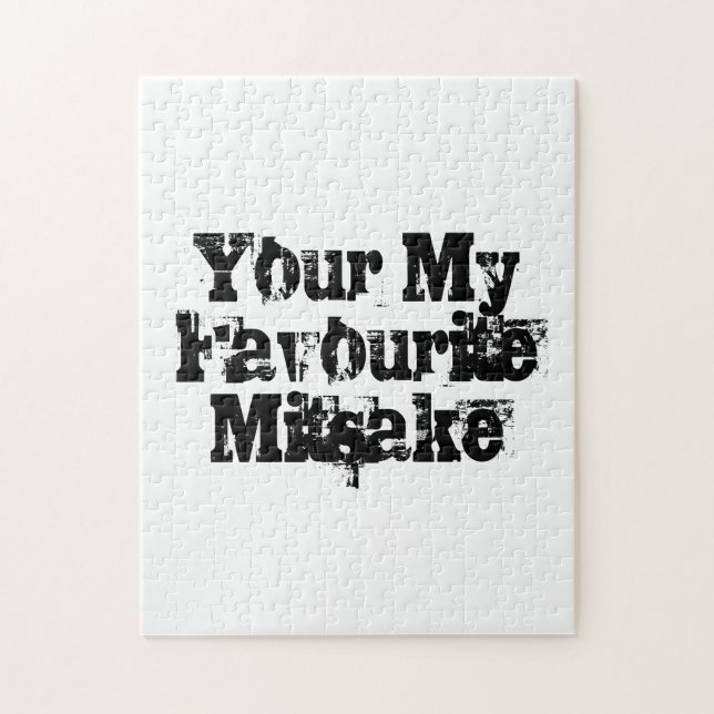 Your My Favourite Mitsake Jigsaw Puzzle (Vertical)