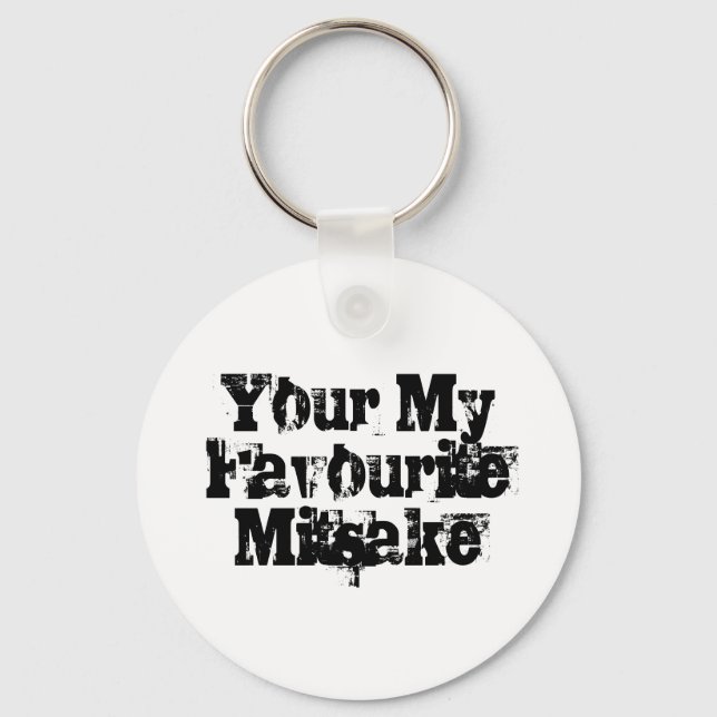 Your My Favourite Mitsake Keychain (Front)