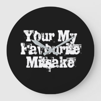 Your My Favourite Mitsake Large Clock