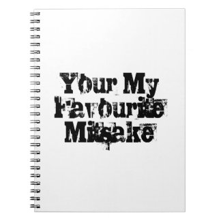 Your My Favourite Mitsake Notebook