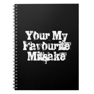 Your My Favourite Mitsake Notebook