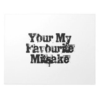 Your My Favourite Mitsake Notepad