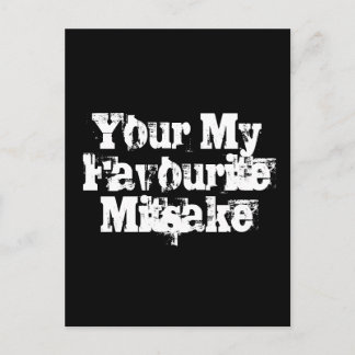 Your My Favourite Mitsake Postcard