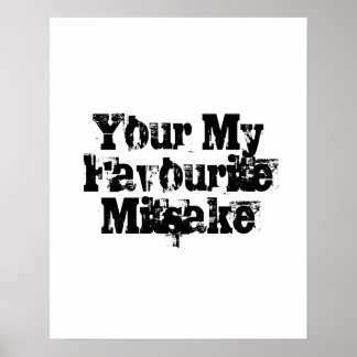 Your My Favourite Mitsake Poster