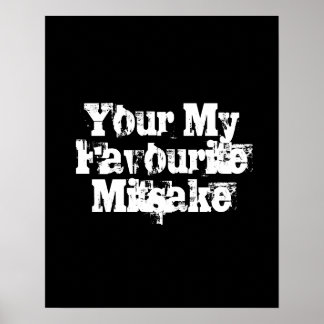Your My Favourite Mitsake Poster