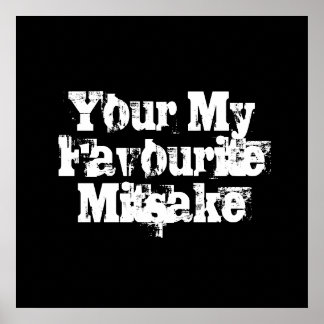 Your My Favourite Mitsake Poster