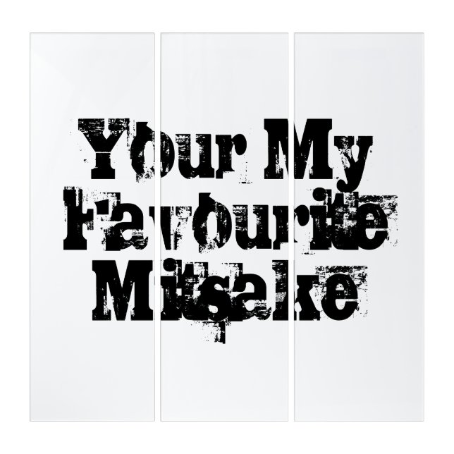 Your My Favourite Mitsake Triptych (Front)