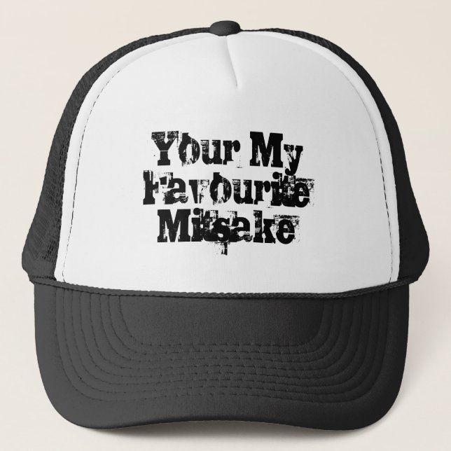 Your My Favourite Mitsake Trucker Hat (Front)