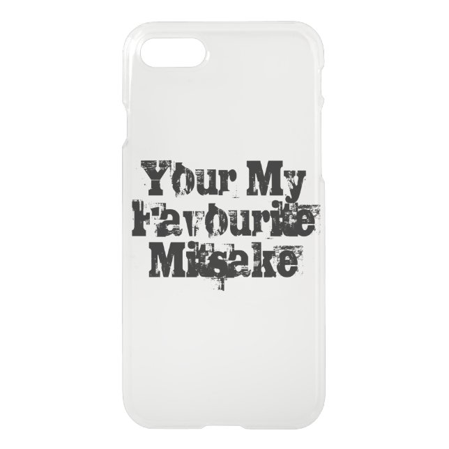 Your My Favourite Mitsake Uncommon iPhone Case (Back)