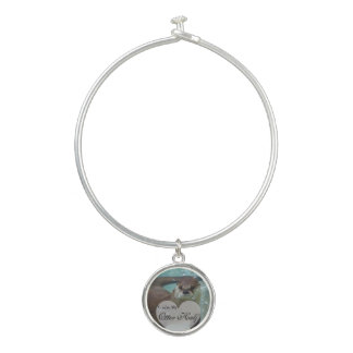 Your my Otter Half Brown River Otter Swimming Bangle Bracelet